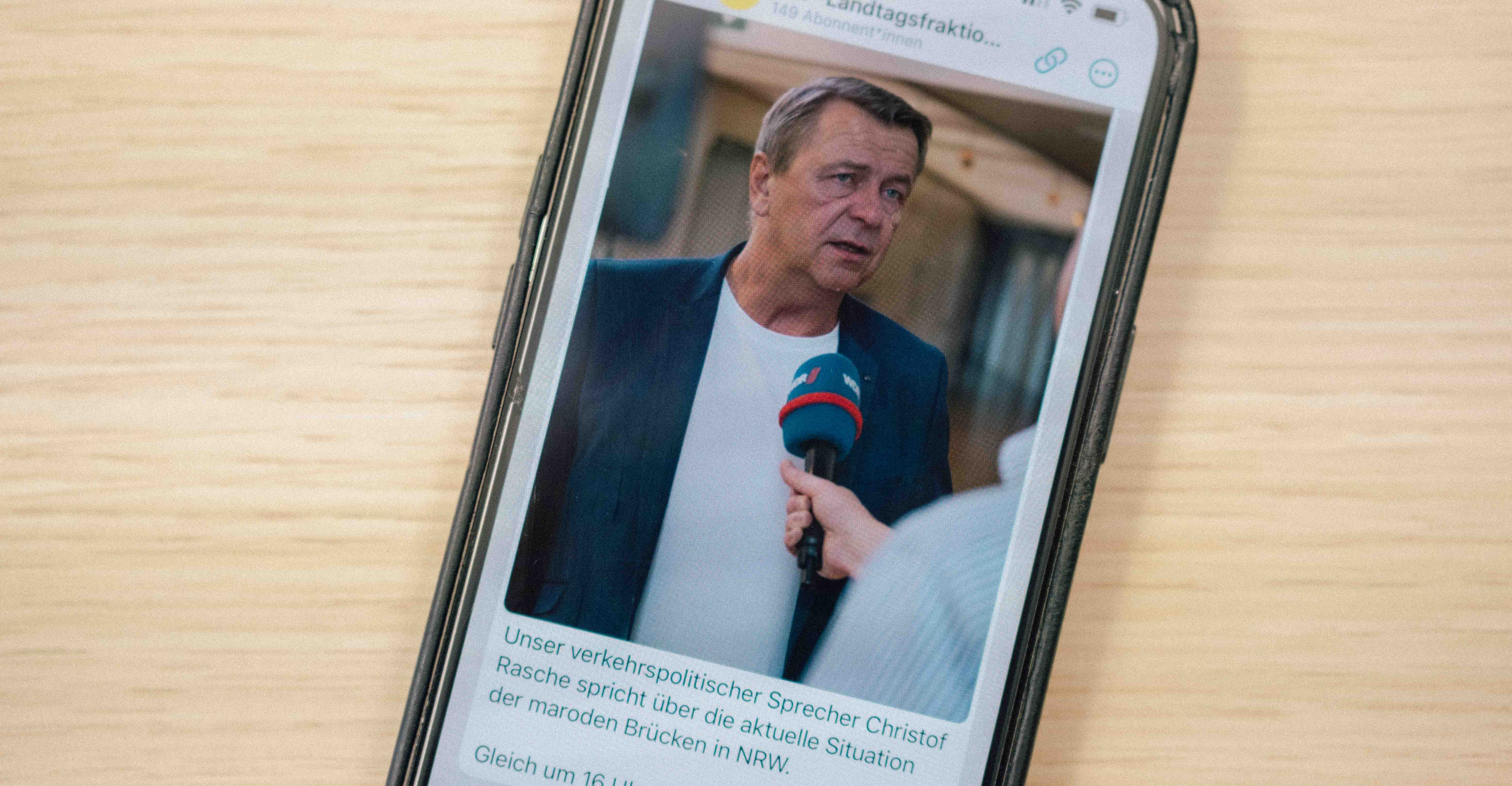 Den Whatsapp Kanal Der Fdp Landtagsfraktion Abonnieren So Geht S